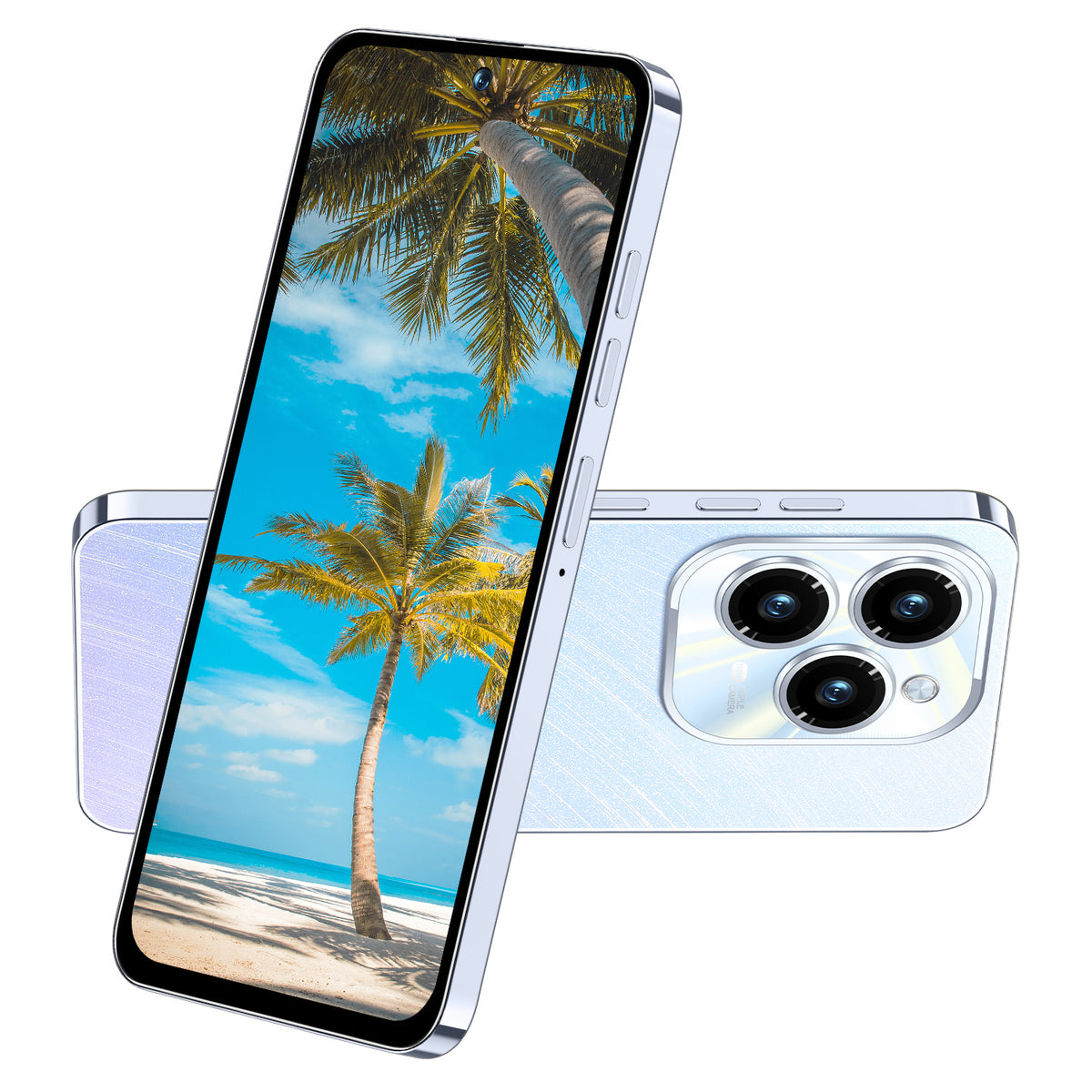 Smartphone 3G Network 2GB RAM+16GB Storage Space 2MP+5MP Camera Dual SIM Dual, GPS, Android 8.1 System