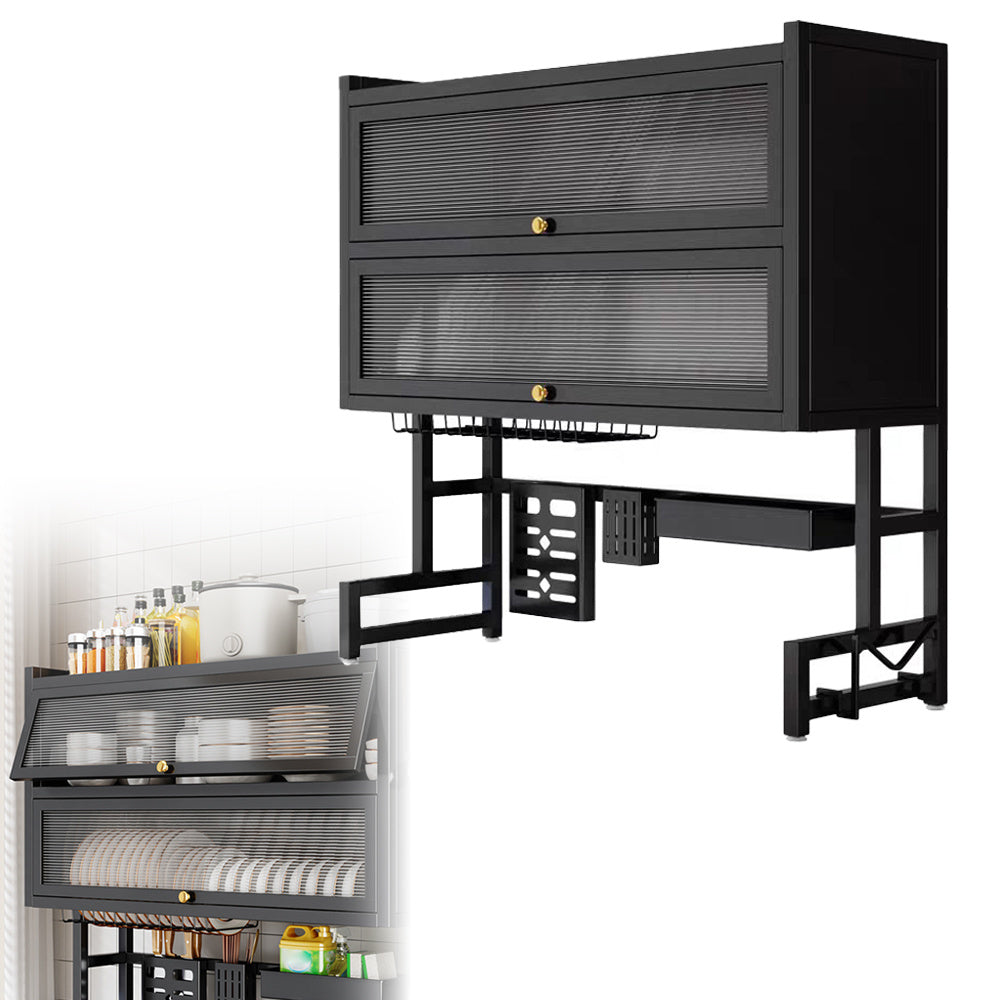 DOUBLE-LAYER DISH DRAINER WITH COVER – ORDER, HYGIENE AND MODERN DESIGN