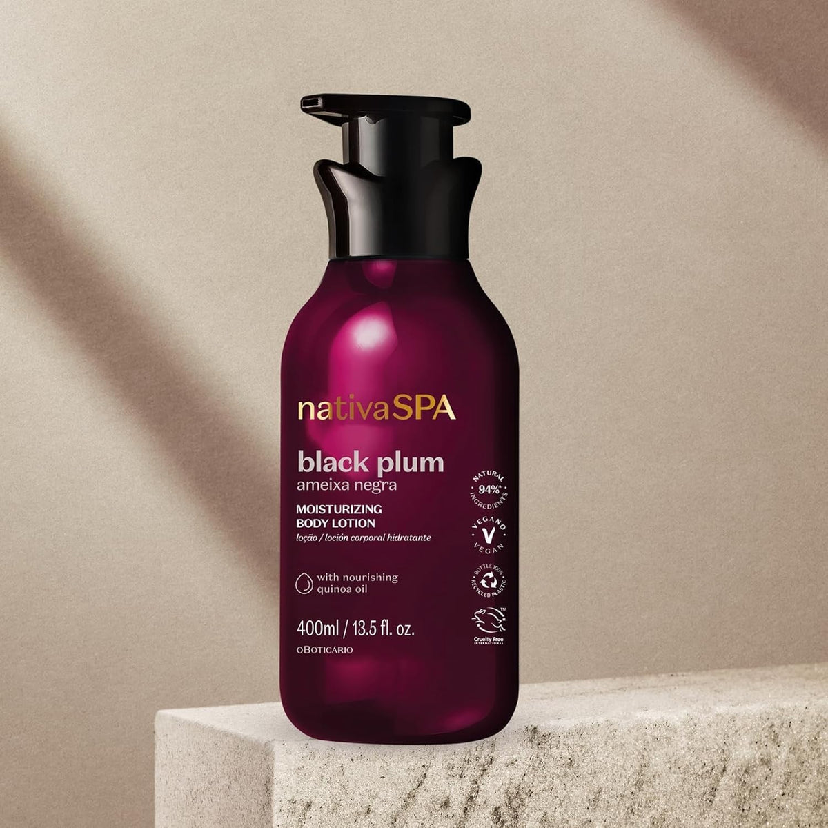 Nativa SPA Black Plum Body Lotion Oboticario