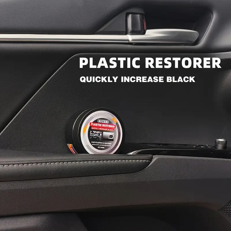 Cera rinnovante per interni auto Cura multiuso plastica anti-invecchiamento