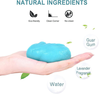 Gel detergente per tastiera per interni auto, laptop, stampante, fotocamera