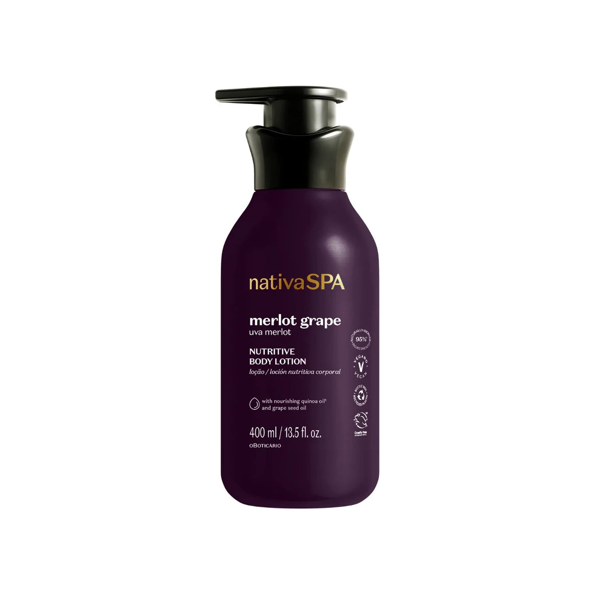 Nativa SPA Merlot Grape Body Lotion Oboticario