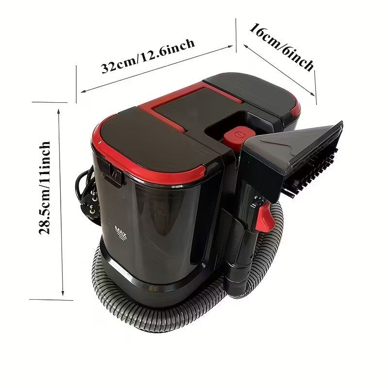 Aspirapolvere Portatile da 800W per Pulizia Tappeti, Divani, Letti, Potentissimo