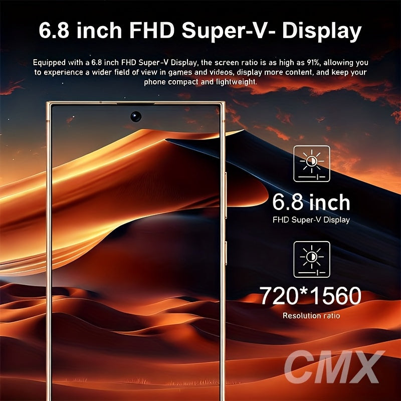 S25 Ultra 2026, Smartphone, 6.8" HD, 8GB RAM + 256GB Storage