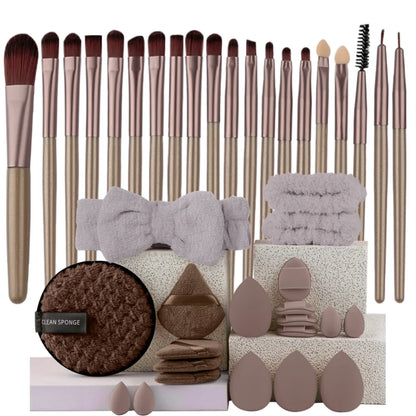 Makeup Brushes Set Premium Synthetic Kabuki Foundation