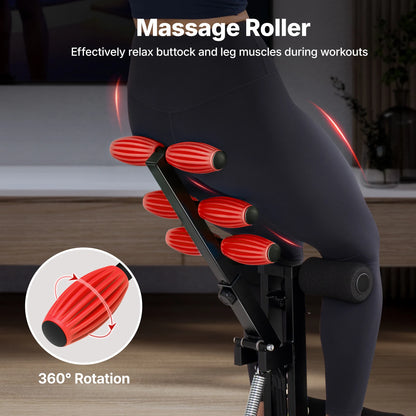 MERACH Squat Machine Regolabile 2 in 1 – Attrezzo Fitness per Gambe, Glutei, Addominali e Push Up. TK