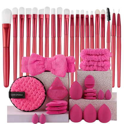 Makeup Brushes Set Premium Synthetic Kabuki Foundation