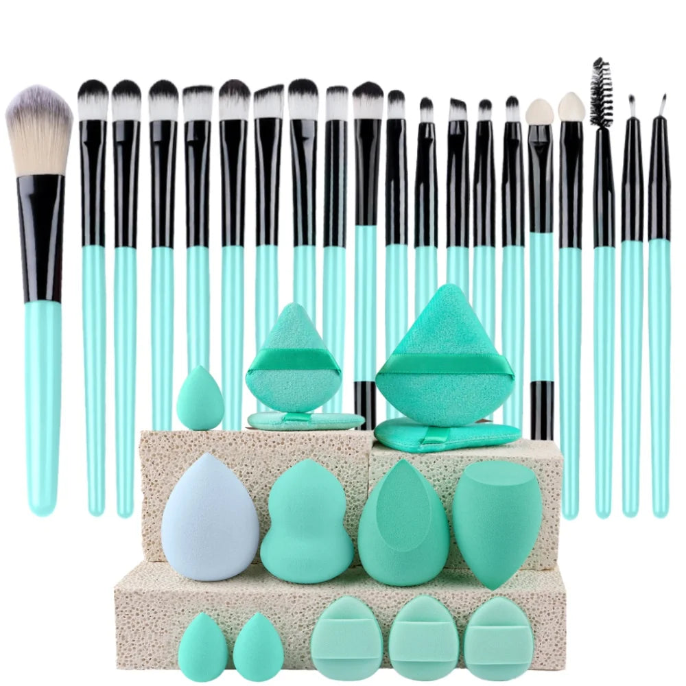 Makeup Brushes Set Premium Synthetic Kabuki Foundation