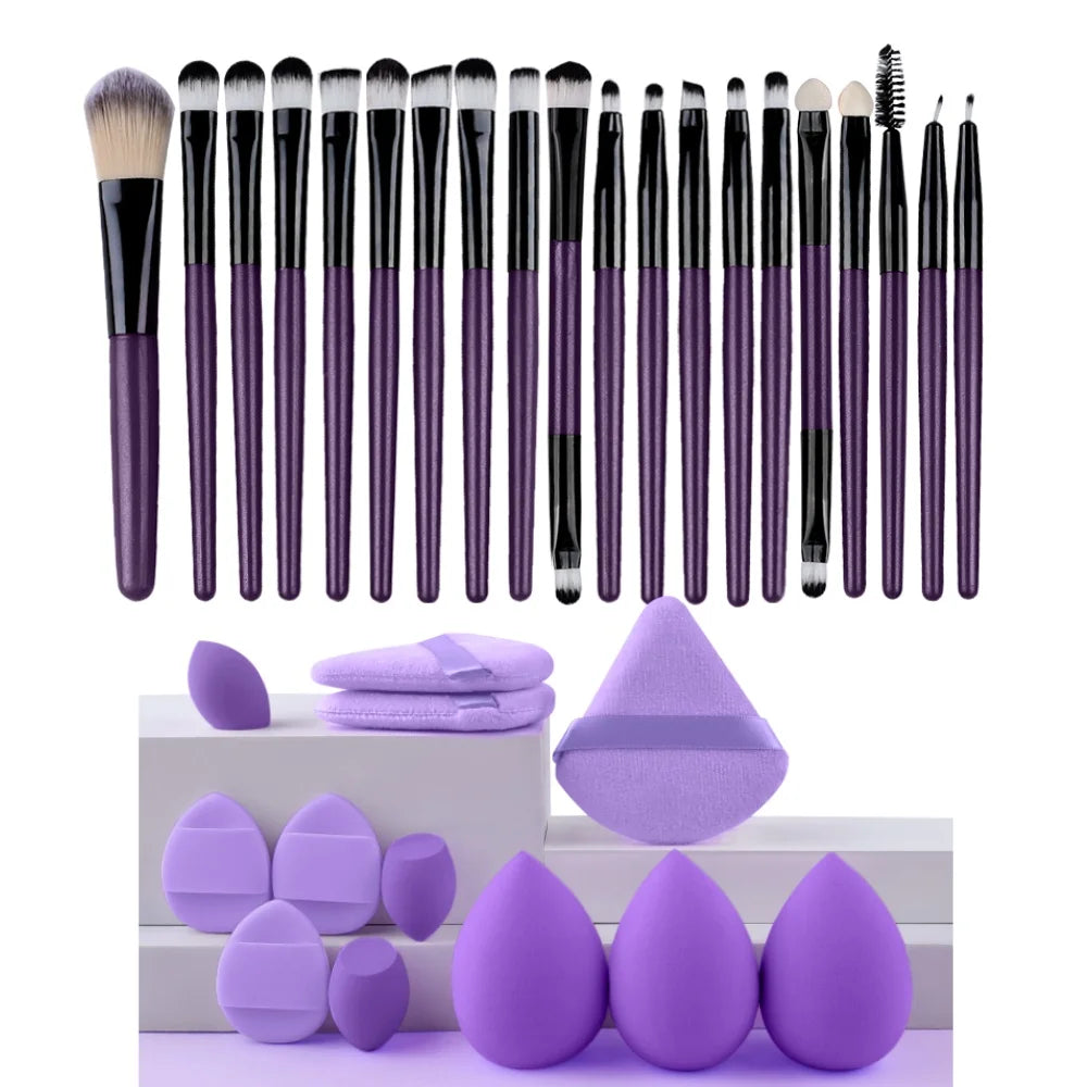 Makeup Brushes Set Premium Synthetic Kabuki Foundation