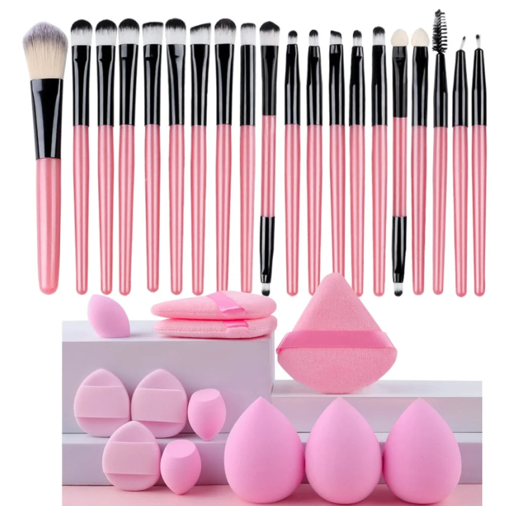 Makeup Brushes Set Premium Synthetic Kabuki Foundation