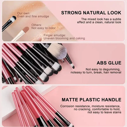 Makeup Brushes Set Premium Synthetic Kabuki Foundation