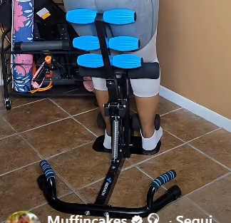 MERACH Squat Machine Regolabile 2 in 1 – Attrezzo Fitness per Gambe, Glutei, Addominali e Push Up. TK