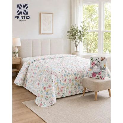Printex Home Copriletto Estivo Reversibile Leggero - 100% Poliestere. TK