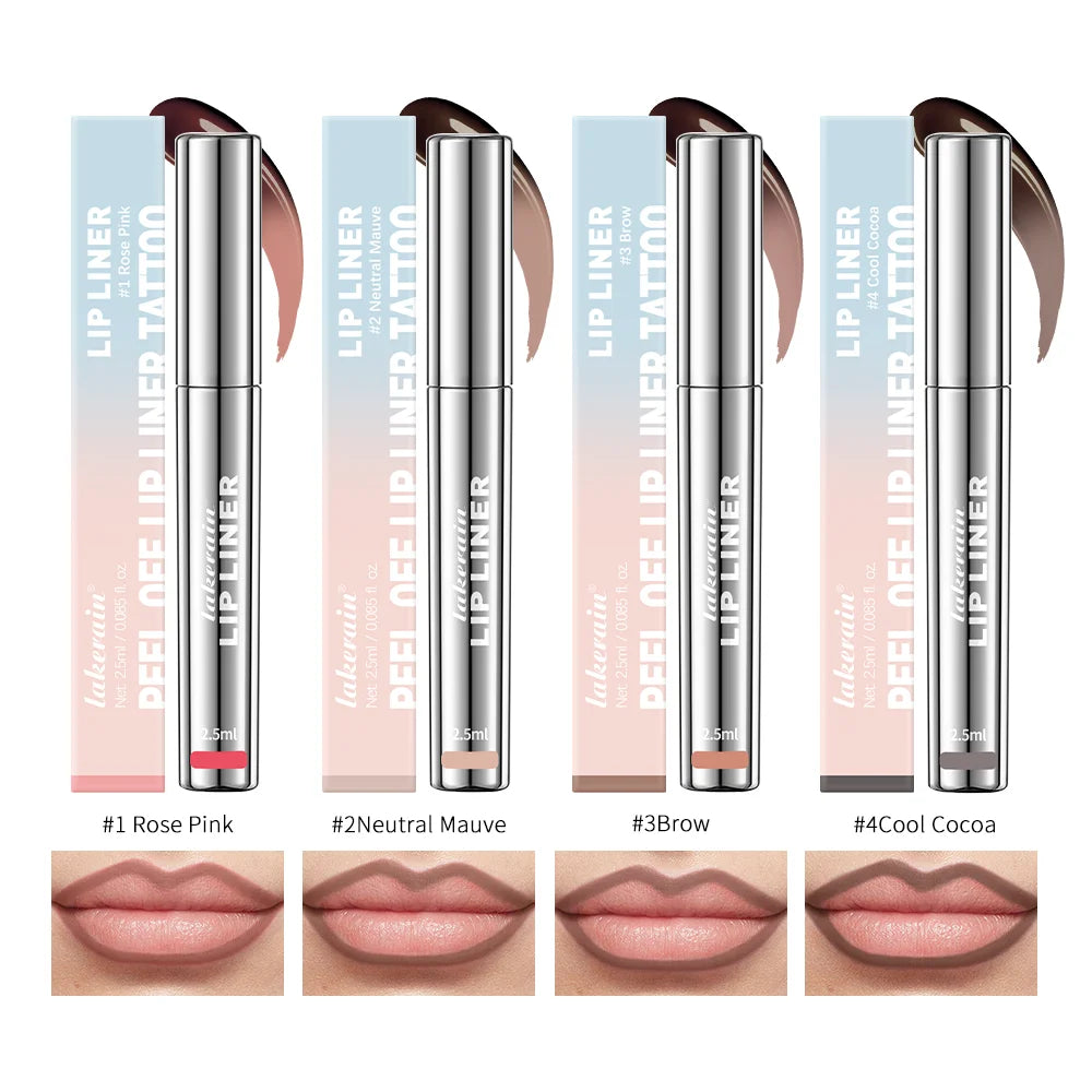 Waterproof Lip Liner Peel Off Tattoo Lipgloss Waterproof Long
