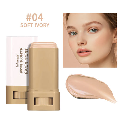 Skin Tint Foundation Stick 6 Colors Balm Serum Boosted Smooth