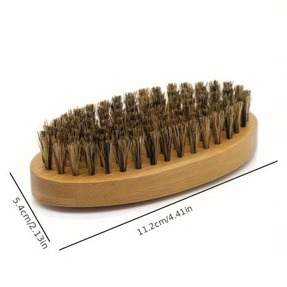 100g Waves Control Pomade Set 360 Wavy Hair Oil With Brush