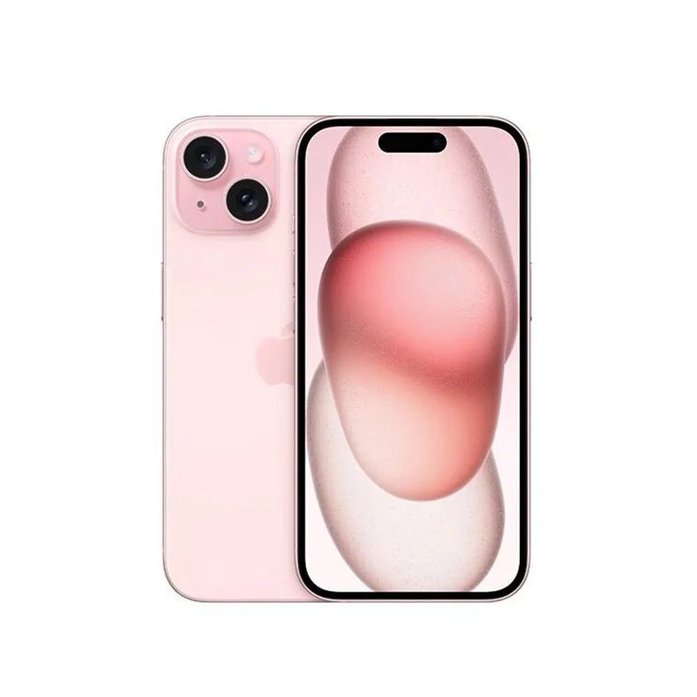 Refurborne phone Apple iPhone 15 128/GB ROM 6.1 'Original Super Retina OLED 6GB RAM Face ID Mobile Phone excellent condition
