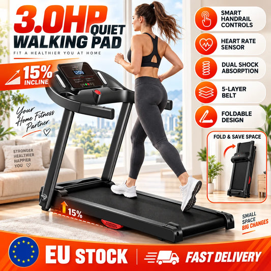 Tapis Roulant Sinaopus 14 Km/H | Inclinazione 15% Pieghevole. TK