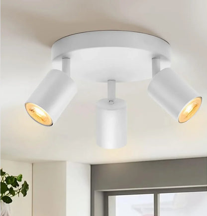 Dimmable Led GU10 Spotlight Clothing Store Background Wall Spotlight 7w 12W Trail Light Surface Mounted Ceiling Spotlight AC 220