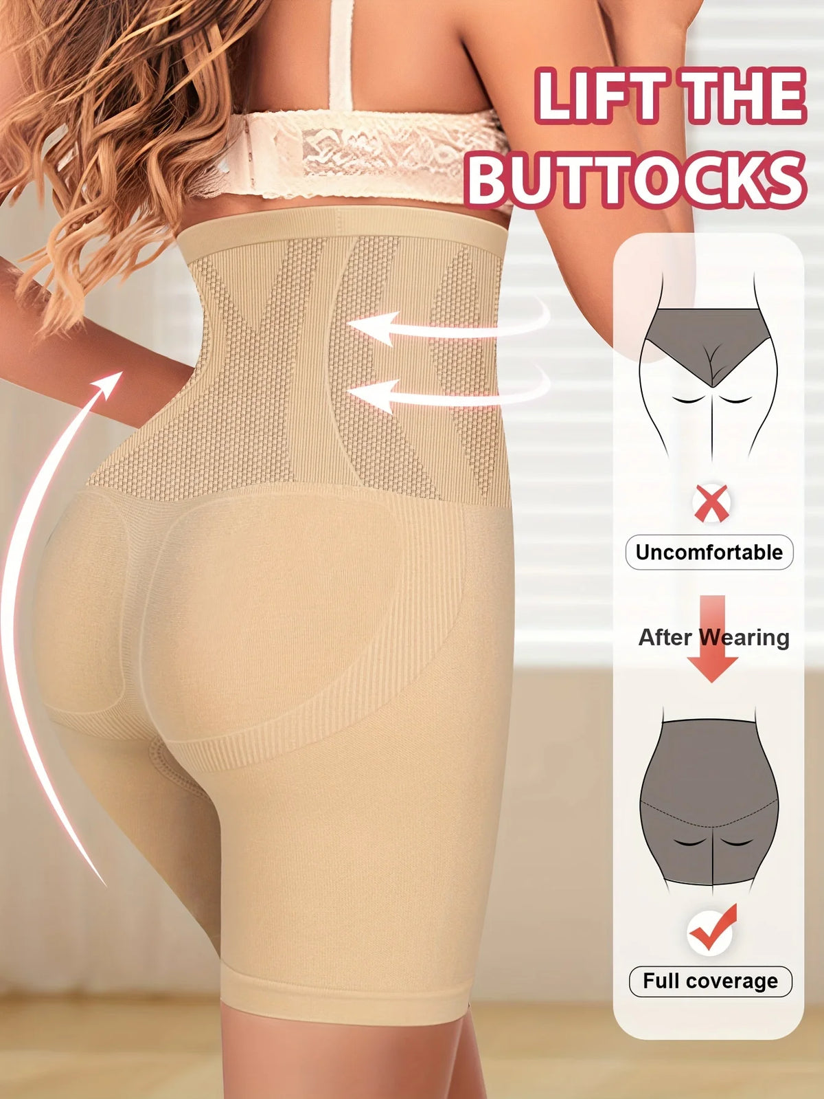 Slip Modellante a Vita Alta Senza Cuciture - Modello Parigamba Comfort