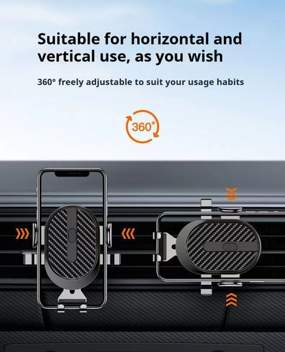 NEW Mobile Phone Holder Air Outlet Gravity Sensor Car Holder