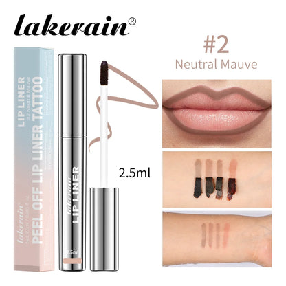 Waterproof Lip Liner Peel Off Tattoo Lipgloss Waterproof Long