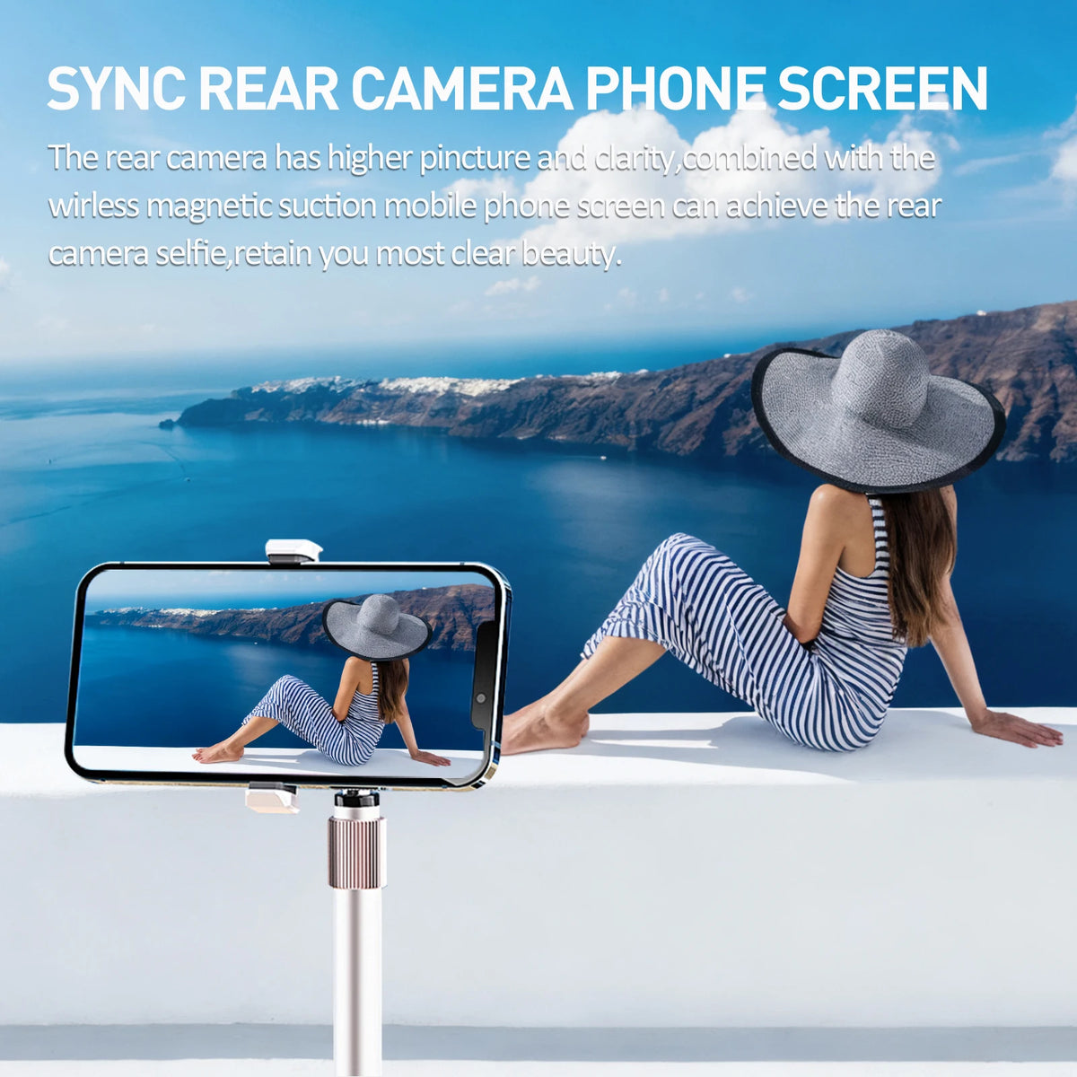 Magnetic Mobile Phone Rear Camera Selfie Video Camera