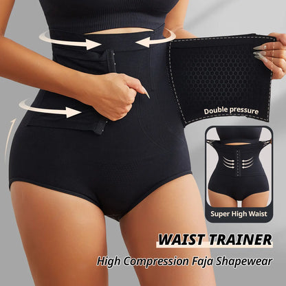Flarixa - Slip Modellante a Vita Alta Seamless a Compressione Forte