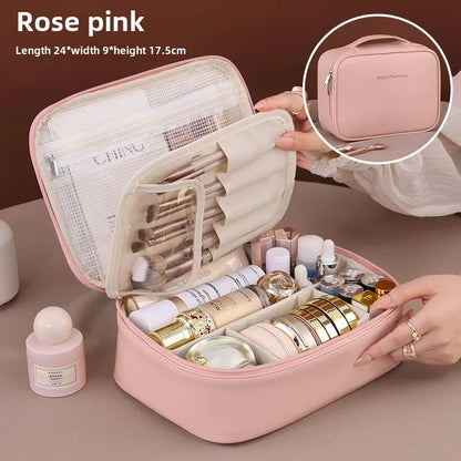 New Women's Cosmetic Bag Portable Storage Bag Large Capacity