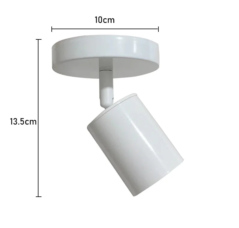 Dimmable Led GU10 Spotlight Clothing Store Background Wall Spotlight 7w 12W Trail Light Surface Mounted Ceiling Spotlight AC 220