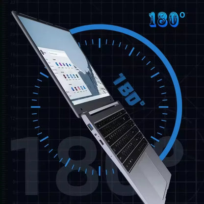 2026 New Core i9 10980HK Portable Laptop Computer 16GB DDR4 1TB 2TB SSD 14.1" Notebook Windows 11 Pro 4K Office Study Gaming PC