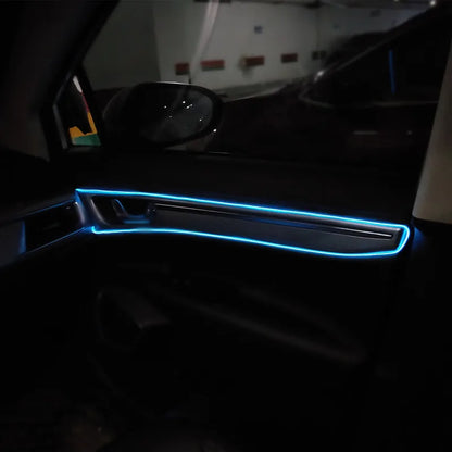 Car Interior Decorative Lamps Strips Atmosphere Lamp Cold Light