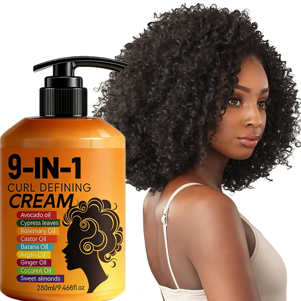 Crema Idratante e Modellante per Capelli Ricci 280ml. TK