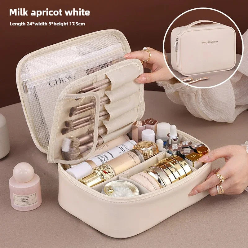New Women's Cosmetic Bag Portable Storage Bag Large Capacity