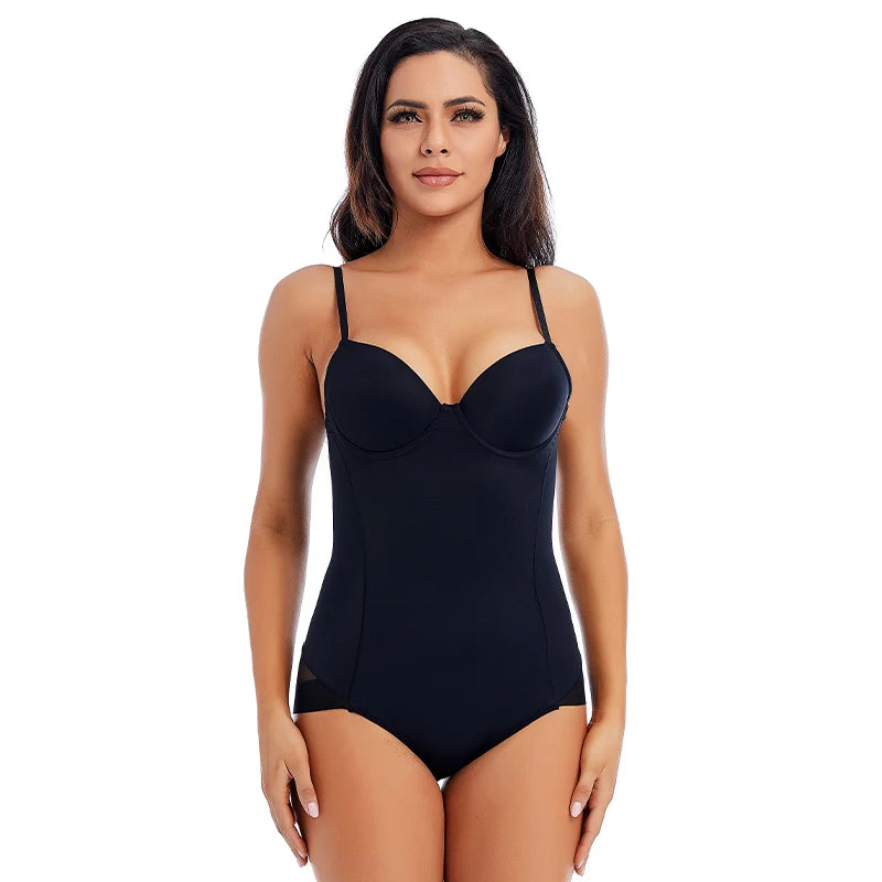 Wechery Body Contenitivo Modellante con Coppe e Ferretto - Low Back. TK