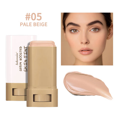 Skin Tint Foundation Stick 6 Colors Balm Serum Boosted Smooth