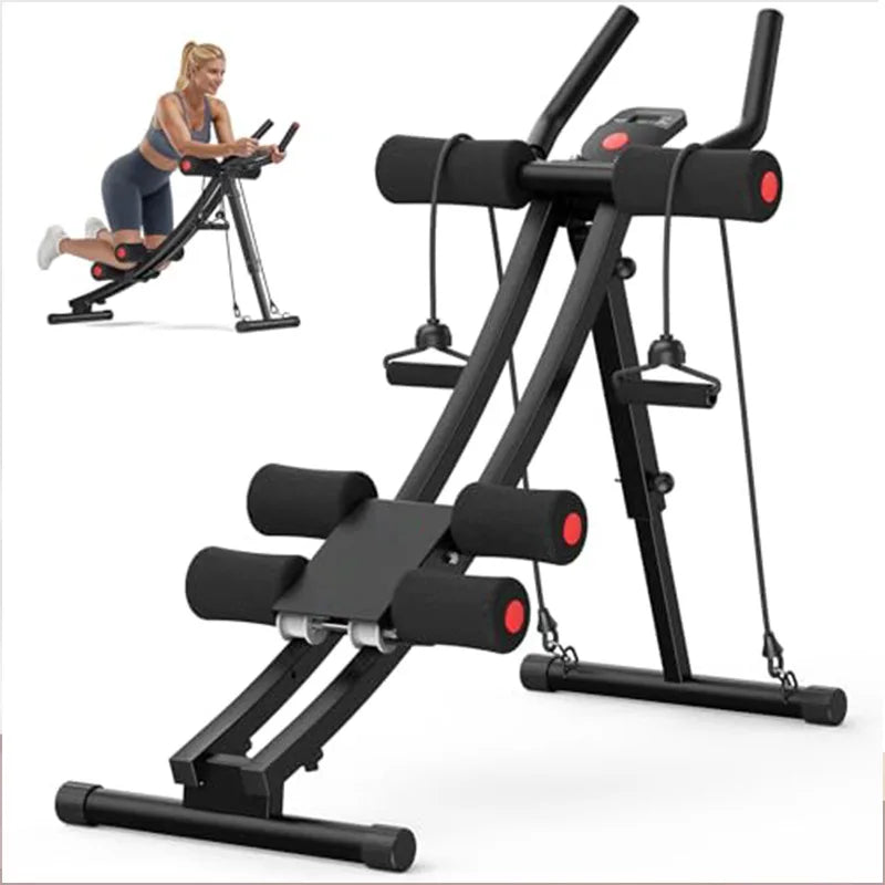 Panca Addominali Fitness – Abdominal Crunch Trainer per Allenamento Addominale a Casa. TK