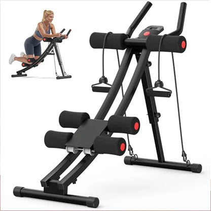 Panca Addominali Fitness – Abdominal Crunch Trainer per Allenamento Addominale a Casa. TK