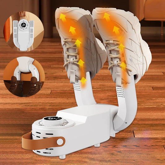 Asciugascarpe Elettrico 220V – Asciugatore per Scarpe, Stivali e Sneakers Pieghevole Portatile