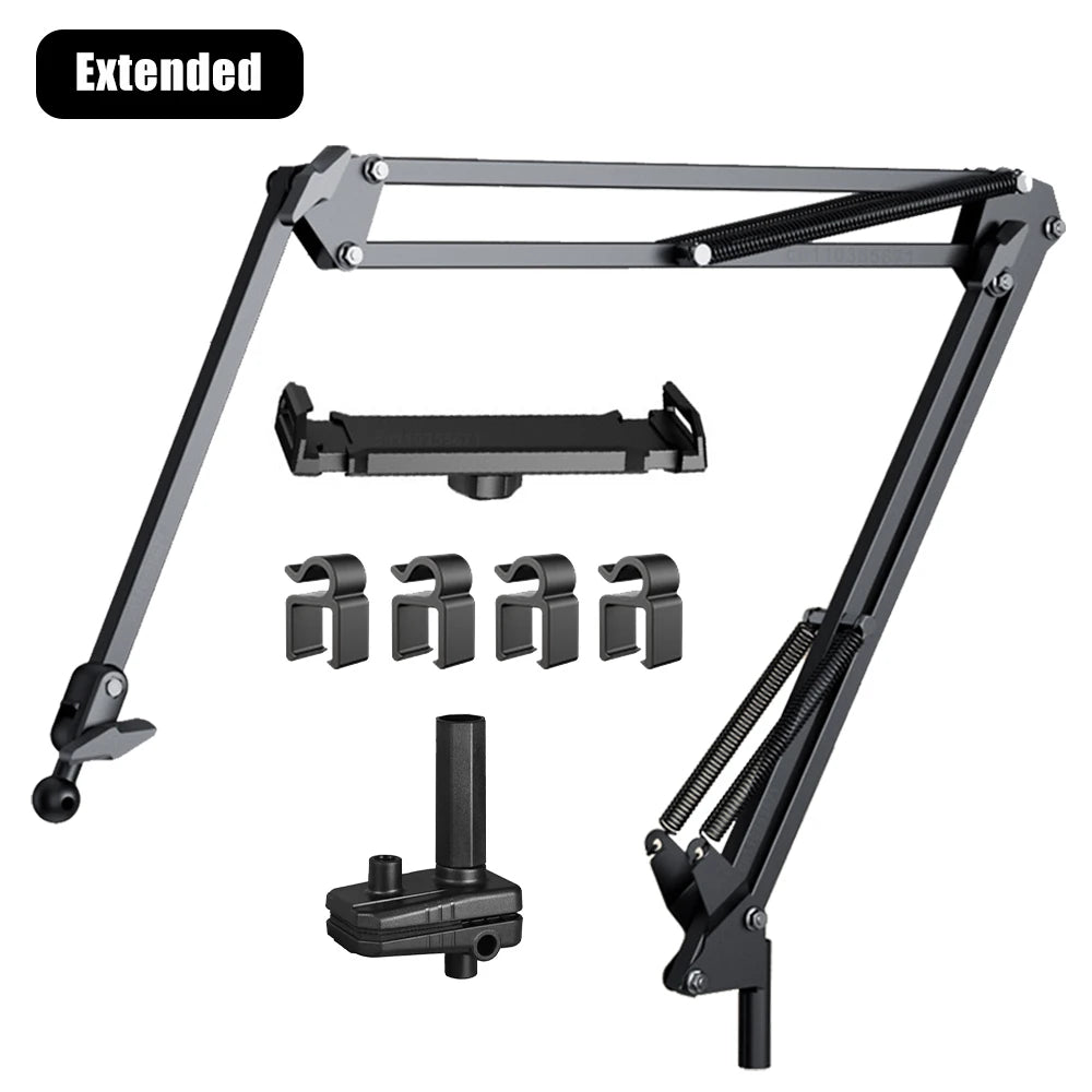 Tablet Stand Holder for Bed Rotatable Phone Stand for 4-12.9"