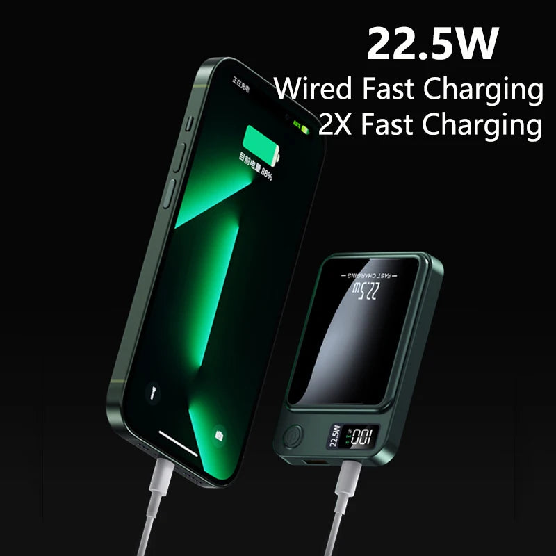 Magnetic Wireless Power Bank 50000mAh 22.5W Fast Charging