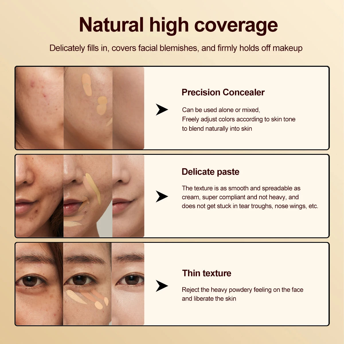 15 Colors Face Concealer Camouflage Cream Contour Palette