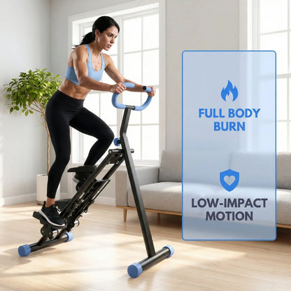 Stepper Fitness Vertical Climber Pieghevole – Attrezzo Cardio per Allenamento Completo a Casa. TK