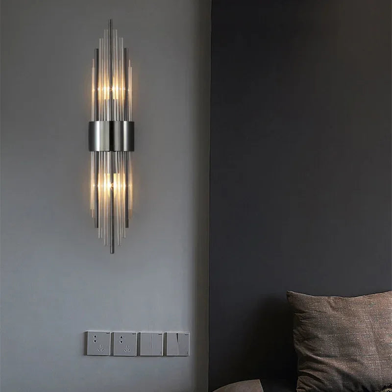 Luxury Wall Lamp LED Gold Wall Light Indoor Lighting Wall Sconce Home Decoration for Designer Living Room Bedroom Bedside Stairs