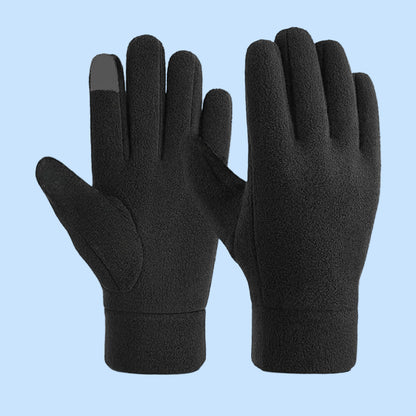 Warm Winter Gloves Polar Fleece Cold Weather Gloves Touch