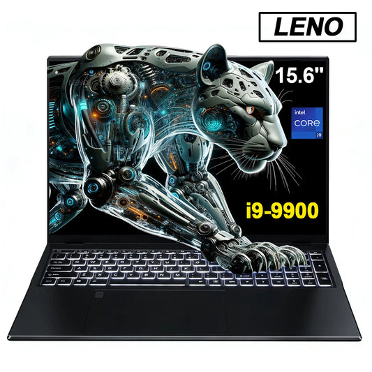 Laptop 15.6" Full HD Ultra Slim 32GB RAM 2TB SSD Intel core i9 9900 Windows 11 Notebook PC Gaming e Ufficio WiFi Bluetooth