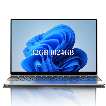 LENO Laptop 14.1" Full HD Intel Core i9 Windows 11 32GB RAM 2TB SSD Notebook Ultra Slim Gaming Business WiFi Bluetooth