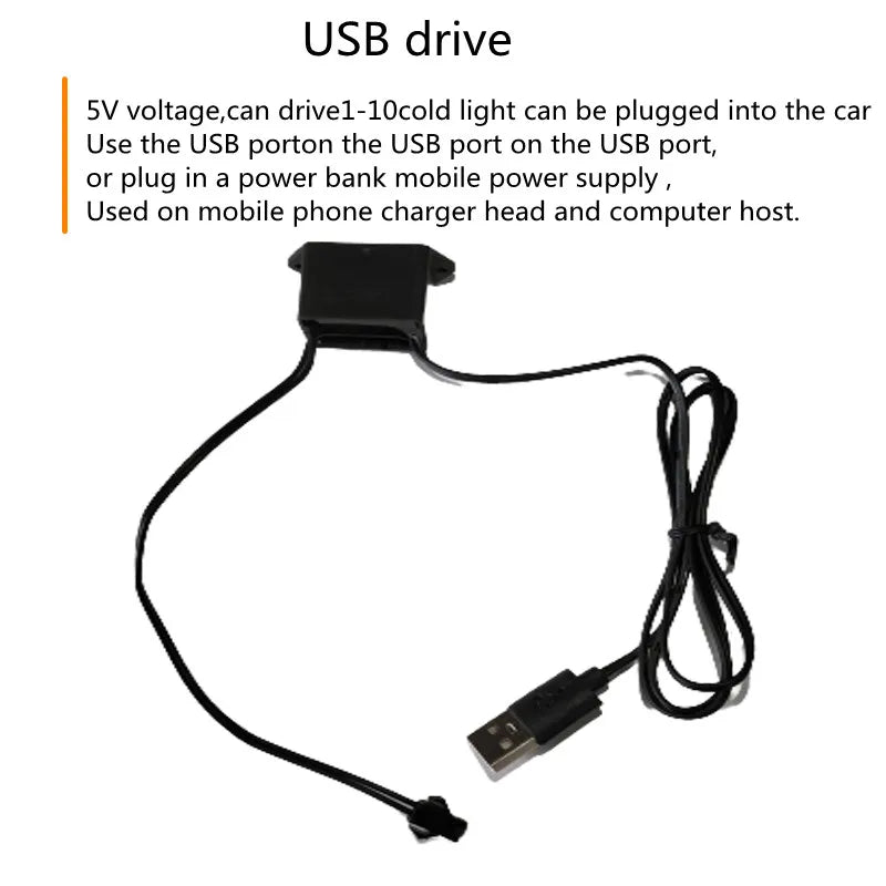Car Interior Decorative Lamps Strips Atmosphere Lamp Cold Light