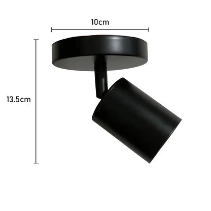 Dimmable Led GU10 Spotlight Clothing Store Background Wall Spotlight 7w 12W Trail Light Surface Mounted Ceiling Spotlight AC 220