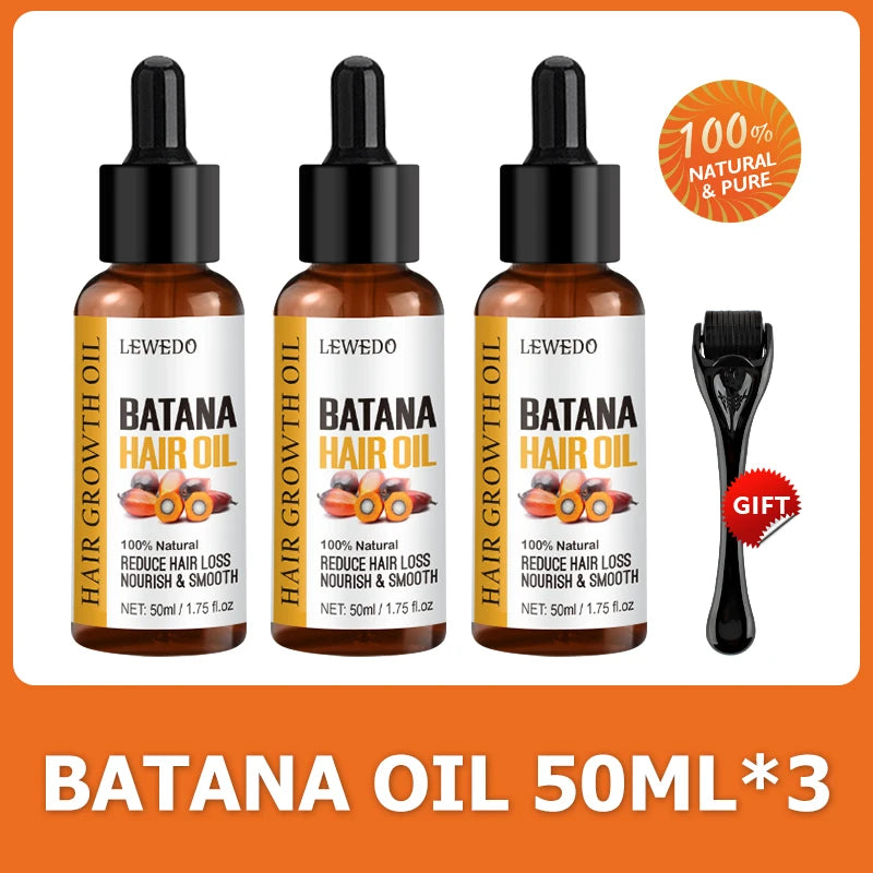 Olio di Batana Puro 100% Crescita e Anti-Caduta | LEWEDO. TK